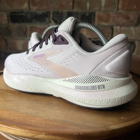 Brooks Adrenaline GTS 24 Supportive Womens 6.5 Purple Running Shoes Sneakers - Picture 3 of 16